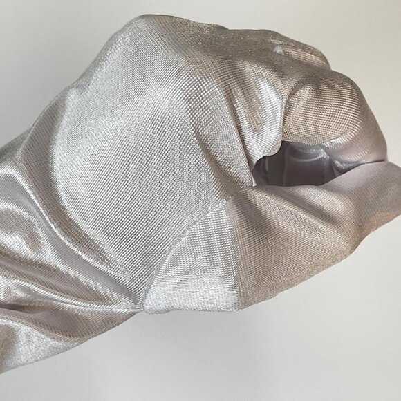 Satin Long Cocktail Gloves - Picture 2 of 3